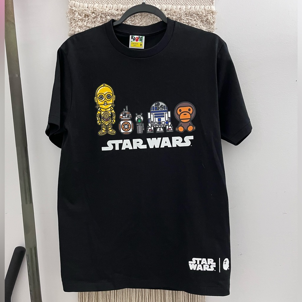 BAPE x Star Wars Black Tee